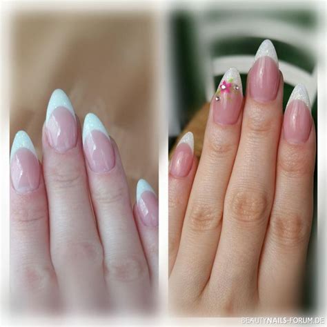 Classic Mandelform French Nails